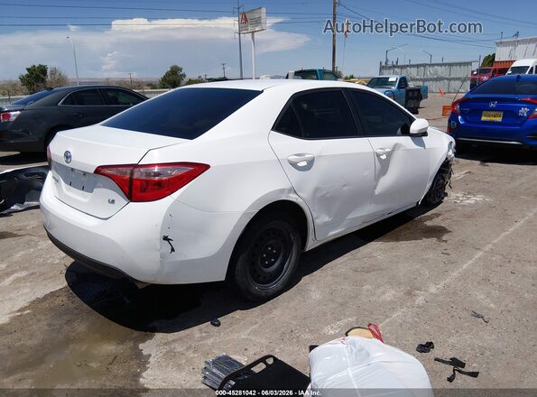 5YFBURHEXKP931244 2019 TOYOTA COROLLA White Trasero derecho