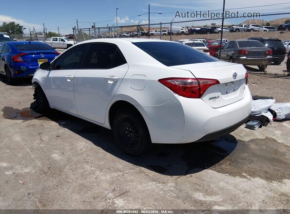 5YFBURHEXKP931244 2019 TOYOTA COROLLA White Trasero izquierdo