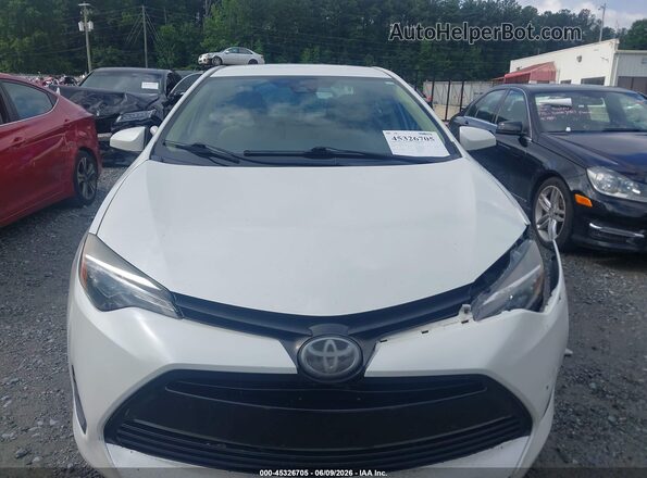 5YFBURHEXKP936444 2019 TOYOTA COROLLA White Widok zestawu wskaźników