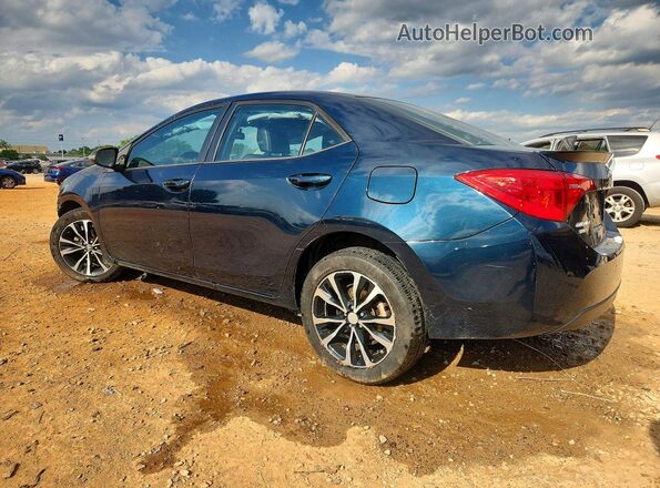 5YFBURHEXKP937447 2019 TOYOTA COROLLA Blue Rear left