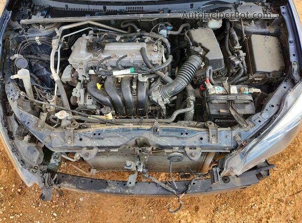 5YFBURHEXKP937447 2019 TOYOTA COROLLA Blue Rear interior view