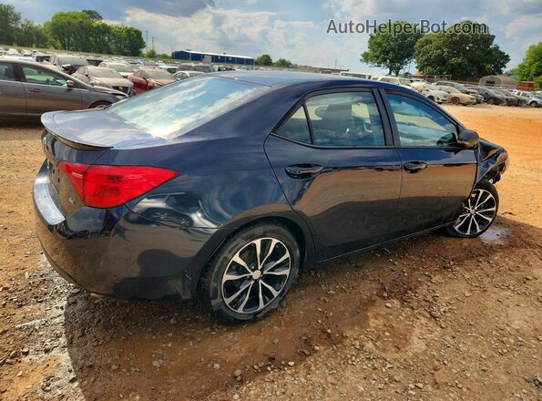 5YFBURHEXKP937447 2019 TOYOTA COROLLA Blue Rear right