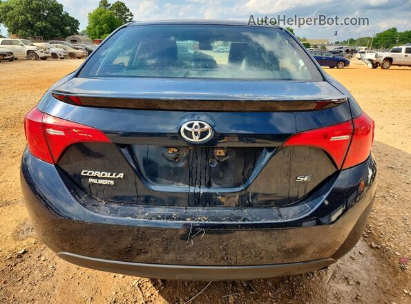 5YFBURHEXKP937447 2019 TOYOTA COROLLA Blue Rear view