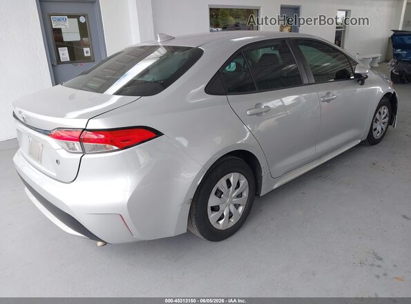 5YFDPMAE4MP172347 2021 TOYOTA COROLLA Silver Задня права чверть