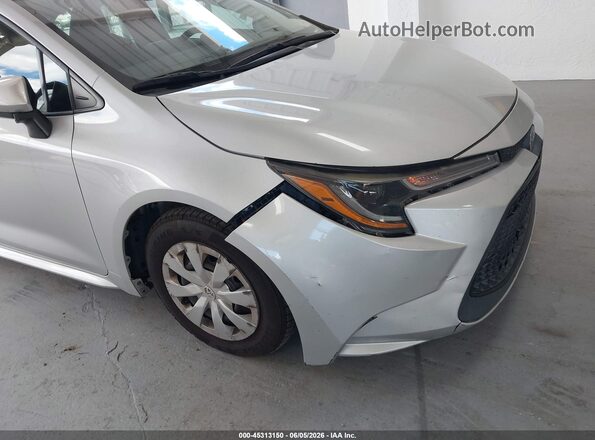 5YFDPMAE4MP172347 2021 TOYOTA COROLLA Silver Вид спереду