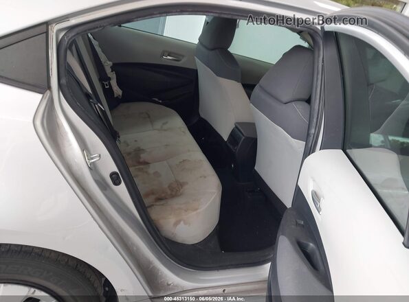 5YFDPMAE4MP172347 2021 TOYOTA COROLLA Silver Вид наклейки з VIN-кодом