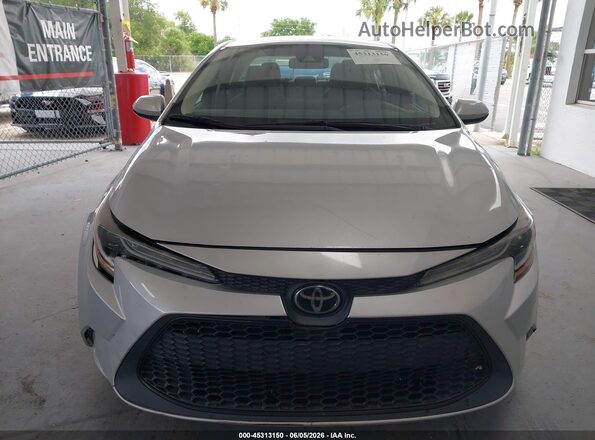 5YFDPMAE4MP172347 2021 TOYOTA COROLLA Silver Вид щитка приладів