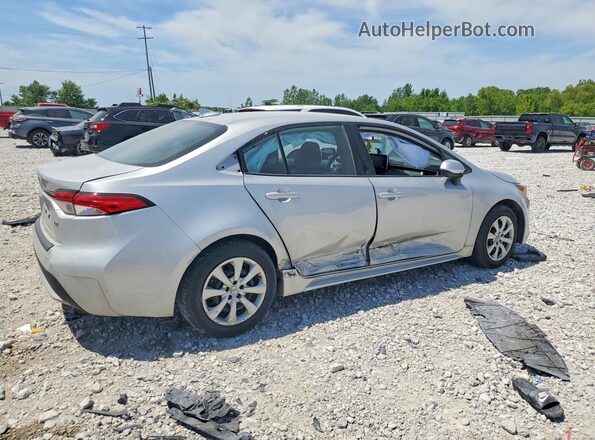 5YFEPMAE0MP154061 2021 TOYOTA COROLLA Silver Rear right