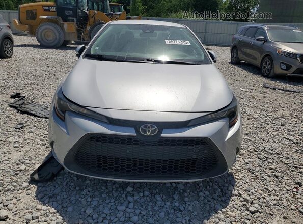 5YFEPMAE0MP154061 2021 TOYOTA COROLLA Silver Front view