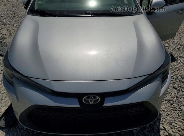 5YFEPMAE0MP154061 2021 TOYOTA COROLLA Silver Rear interior view