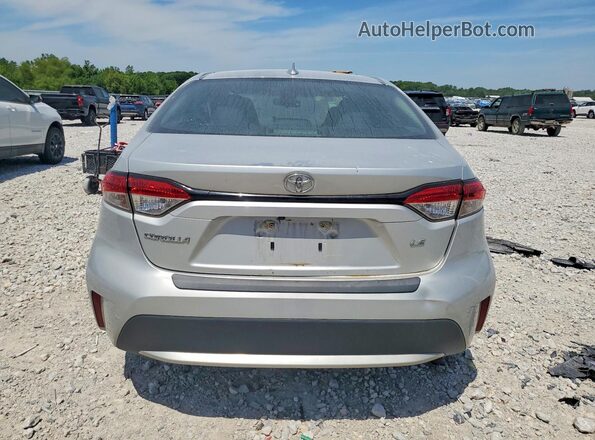 5YFEPMAE0MP154061 2021 TOYOTA COROLLA Silver Rear view