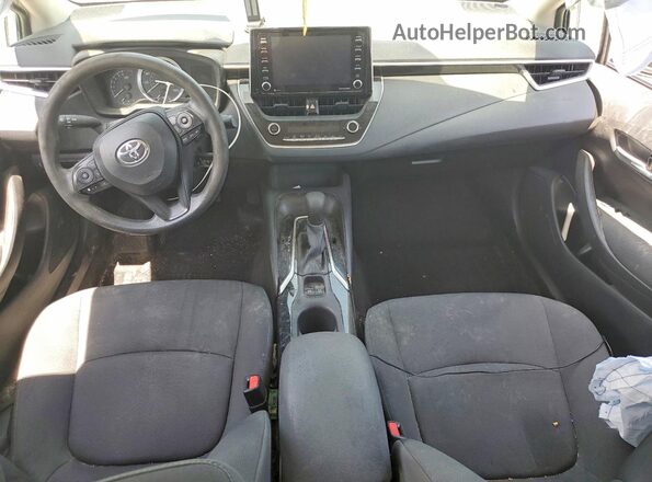 5YFEPMAE0MP154061 2021 TOYOTA COROLLA Silver Dashboard view