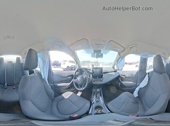 5YFEPMAE0MP154061 2021 TOYOTA COROLLA Silver VIN sticker view