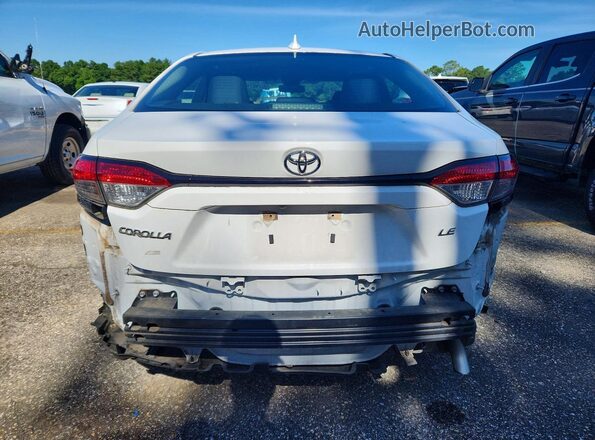 5YFEPMAE0MP156909 2021 TOYOTA COROLLA White Հետևի տեսք