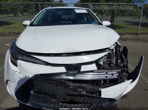 5YFEPMAE0MP163763 2021 TOYOTA COROLLA White Vista del cuadro de instrumentos