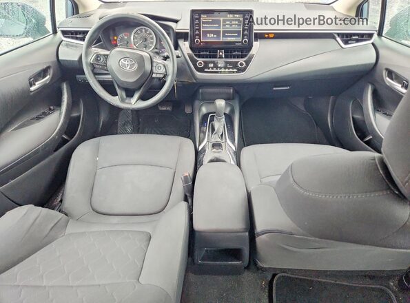 5YFEPMAE0MP164525 2021 TOYOTA COROLLA Blue Vista del salpicadero