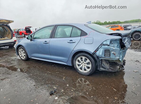 5YFEPMAE0MP164525 2021 TOYOTA COROLLA Blue Trasero izquierdo