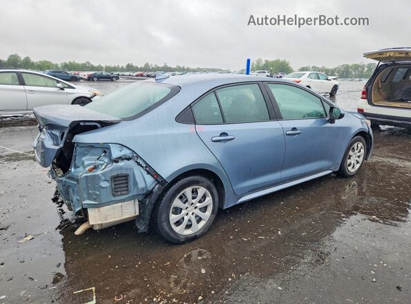 5YFEPMAE0MP164525 2021 TOYOTA COROLLA Blue Trasero derecho
