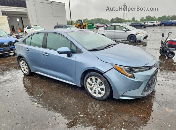 5YFEPMAE0MP164525 2021 TOYOTA COROLLA Blue Delantero derecho