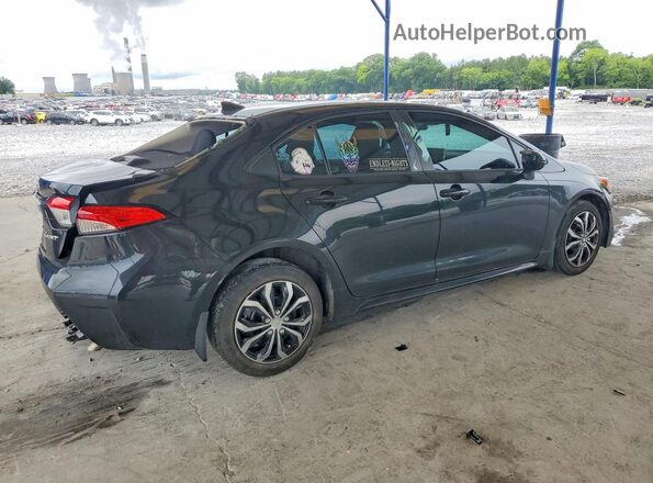 5YFEPMAE0MP168204 2021 TOYOTA COROLLA Черный Задняя правая четверть