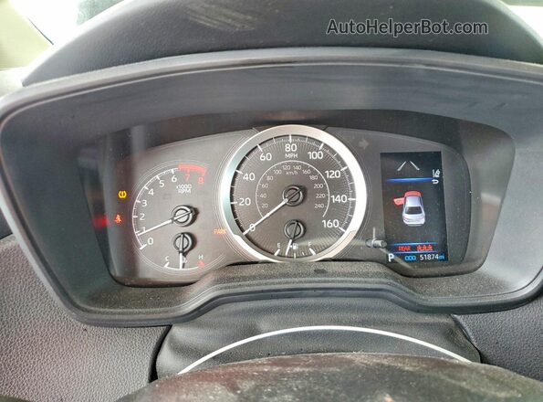 5YFEPMAE0MP168204 2021 TOYOTA COROLLA Черный Вид щитка приборов