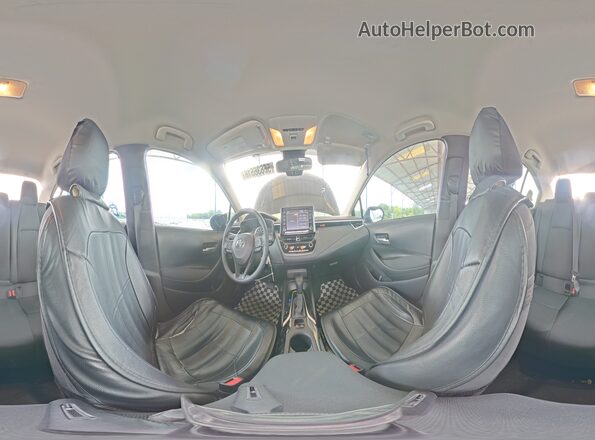5YFEPMAE0MP168204 2021 TOYOTA COROLLA Черный Вид наклейки с VIN-кодом