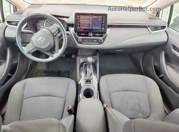 5YFEPMAE0MP188453 2021 TOYOTA COROLLA White Dashboard view