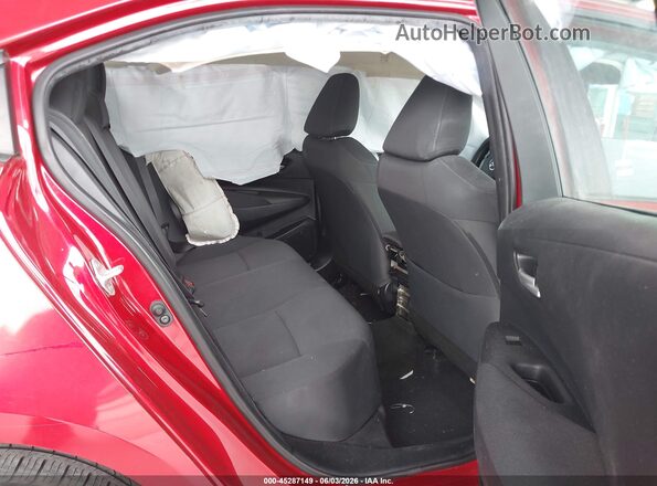 5YFEPMAE0MP215019 2021 TOYOTA COROLLA Red VIN կոդի պիտակի տեսք