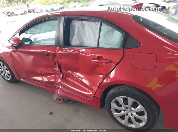 5YFEPMAE0MP215019 2021 TOYOTA COROLLA Red Դիմացի տեսք