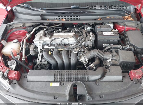 5YFEPMAE0MP215019 2021 TOYOTA COROLLA Red Հետևի տեսք