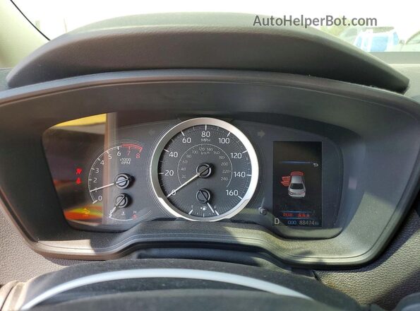5YFEPMAE0MP225923 2021 TOYOTA COROLLA White Vista del cuadro de instrumentos