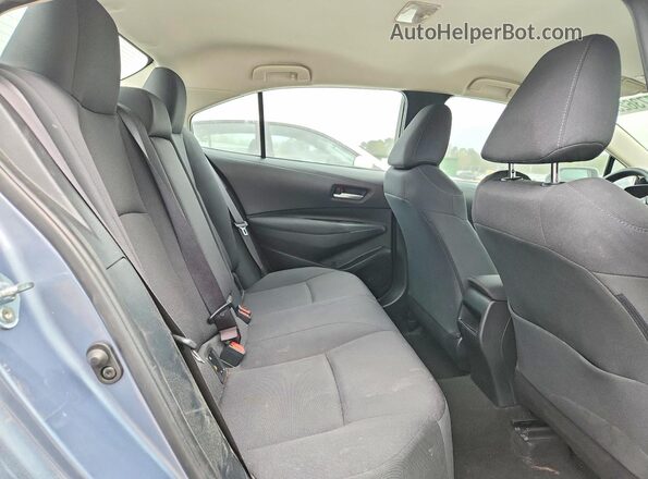 5YFEPMAE0MP250742 2021 TOYOTA COROLLA Blue Rear seats view