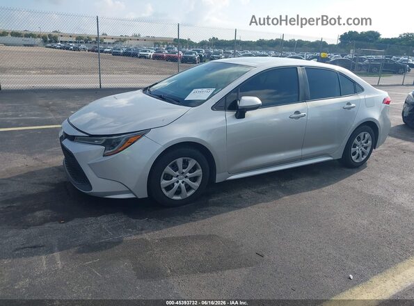 5YFEPMAE0MP251289 2021 TOYOTA COROLLA Gray Առջևի ձախ երեք քառորդ տեսարան