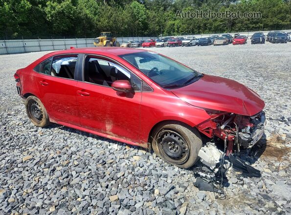 5YFEPMAE0MP252345 2021 TOYOTA COROLLA Red წინა მარჯვენა