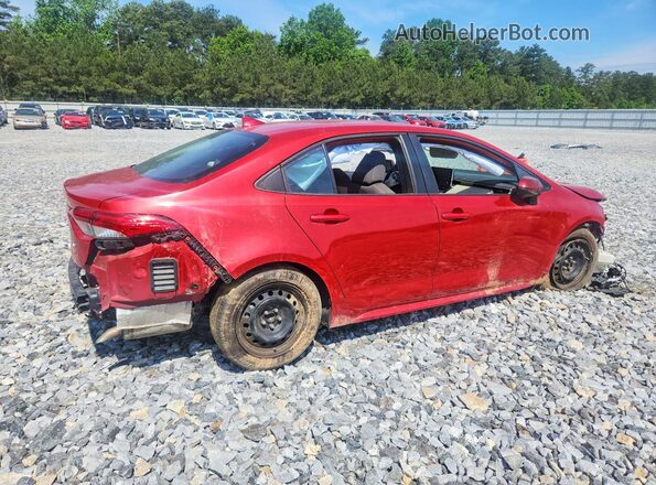 5YFEPMAE0MP252345 2021 TOYOTA COROLLA Red უკანა მარჯვენა