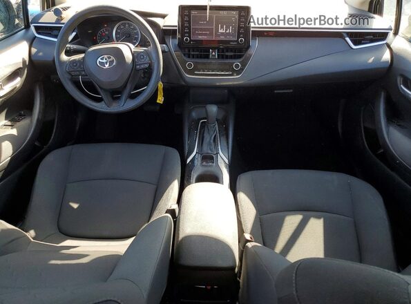 5YFEPMAE0MP252412 2021 TOYOTA COROLLA Black Dashboard view