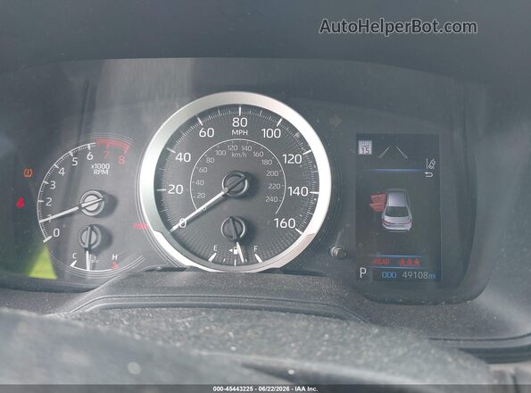 5YFEPMAE0MP264902 2021 TOYOTA COROLLA Blue Հետևի նստատեղերի տեսք