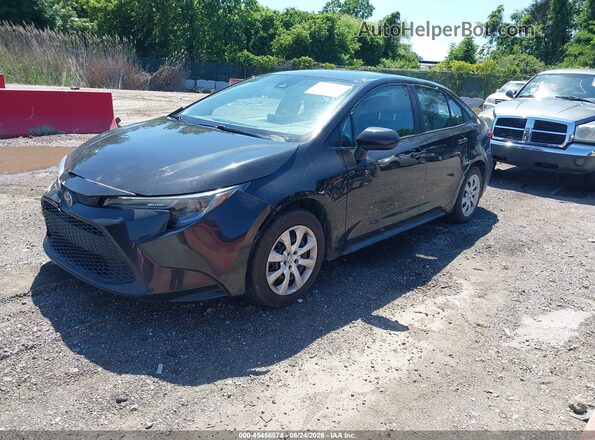 5YFEPMAE0MP269971 2021 TOYOTA COROLLA Black Vista tres cuartos delantera izquierda