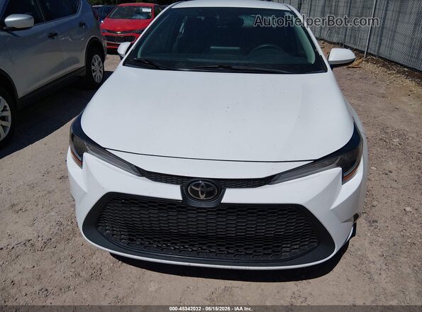 5YFEPMAE0NP304736 2022 TOYOTA COROLLA White Widok zestawu wskaźników