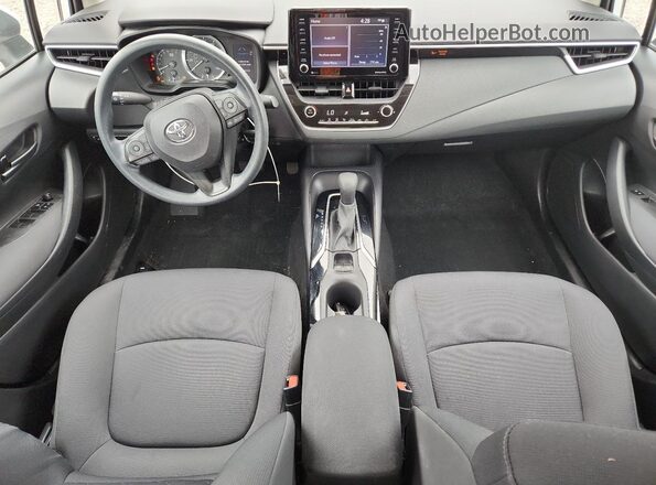 5YFEPMAE0NP322105 2022 TOYOTA COROLLA White Dashboard view