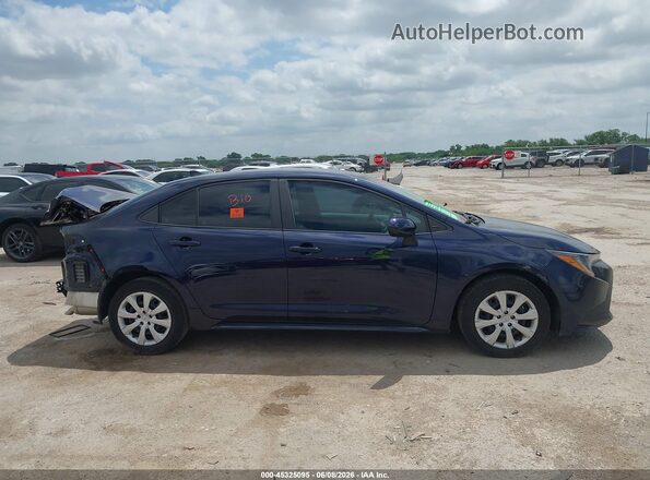 5YFEPMAE0NP344010 2022 TOYOTA COROLLA Blue Widok deski rozdzielczej