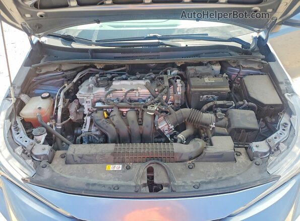 5YFEPMAE0NP346663 2022 TOYOTA COROLLA Blue Вид задньої частини салону