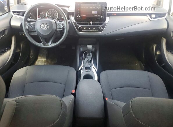 5YFEPMAE0NP346663 2022 TOYOTA COROLLA Blue Вид панелі приладів