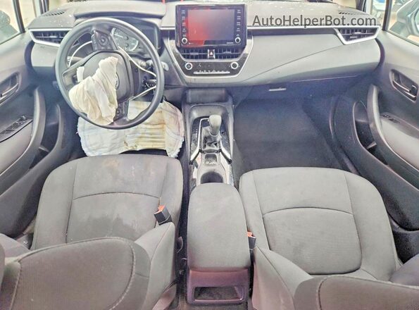 5YFEPMAE0NP357646 2022 TOYOTA COROLLA Silver Dashboard view