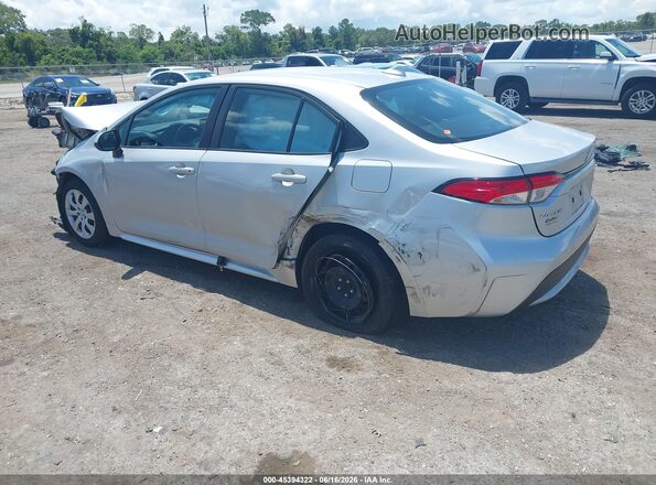 5YFEPMAE0NP369747 2022 TOYOTA COROLLA Silver Rear left