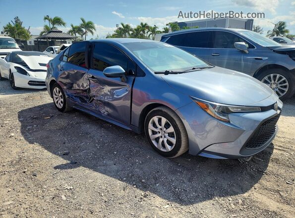 5YFEPMAE0NP375726 2022 TOYOTA COROLLA Blue 