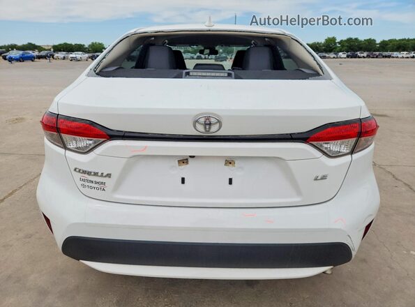 5YFEPMAE0NP390646 2022 TOYOTA COROLLA White უკანა ხედი