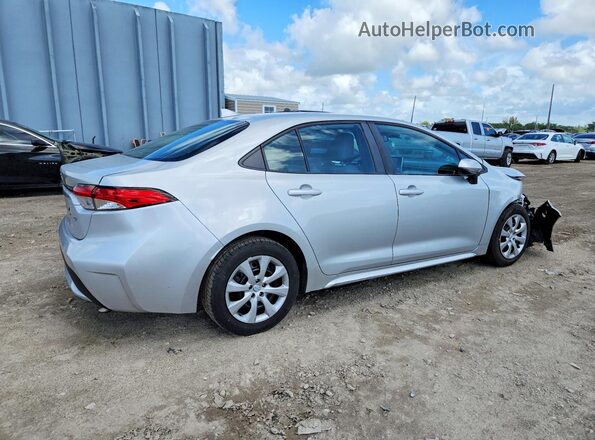 5YFEPMAE1MP156630 2021 TOYOTA COROLLA Silver Задня права чверть