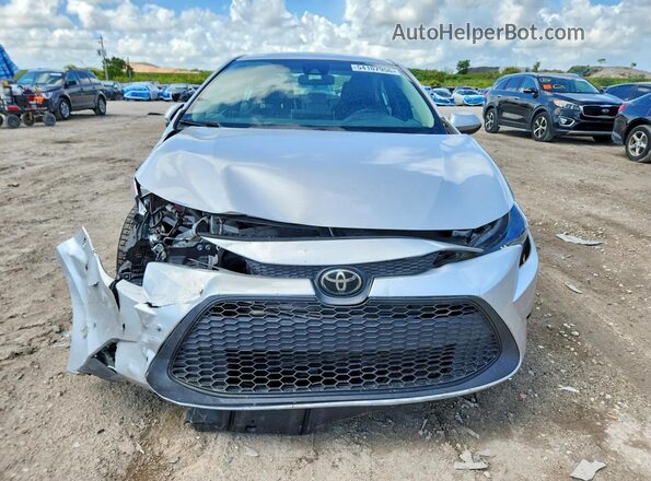 5YFEPMAE1MP156630 2021 TOYOTA COROLLA Silver Вид спереду