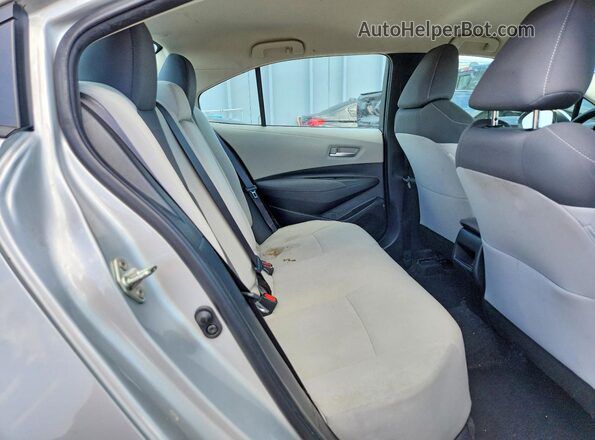 5YFEPMAE1MP156630 2021 TOYOTA COROLLA Silver Вид задніх сидінь